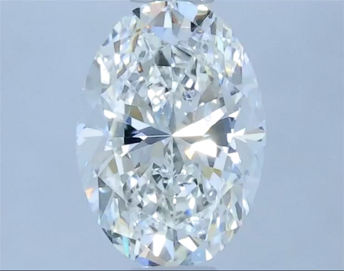 0.57 carat G-VS1 Natūralus Oval Deimantas (1)
