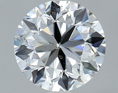 1.55 carat F-SI1 GD cut Natūralus Round Deimantas (1)