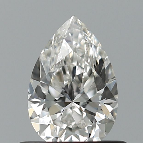 0.52 carat G-SI1 Natūralus Pear Deimantas (1)