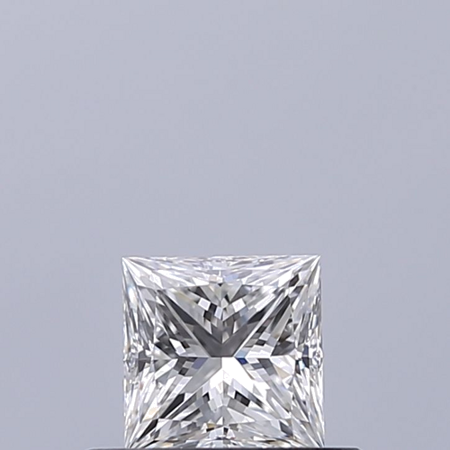 0.4 carat F-VVS1 Natūralus Princess Deimantas (1)