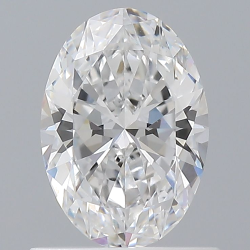 0.76 carat D-VVS2 Natūralus Oval Deimantas (1)