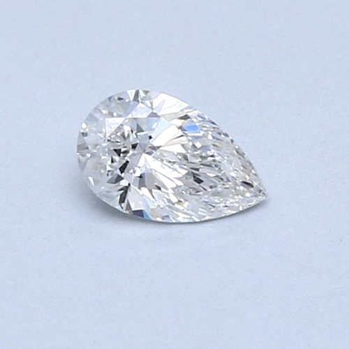 0.31 carat E-VS2 Natūralus Pear Deimantas (1)