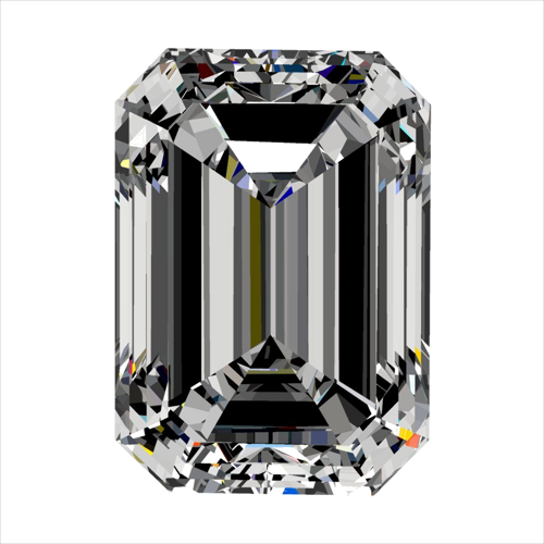 0.3 carat F-VS1 Natūralus Emerald Deimantas (1)