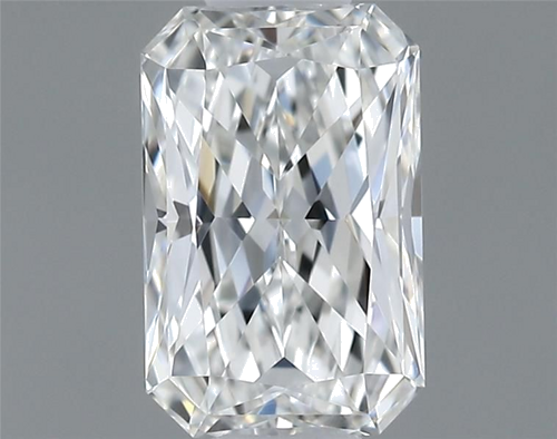 0.42 carat F-IF Natūralus Radiant Deimantas (1)