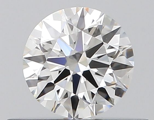 0.38 carat F-VVS1 Excellent cut Natūralus Round Deimantas (1)