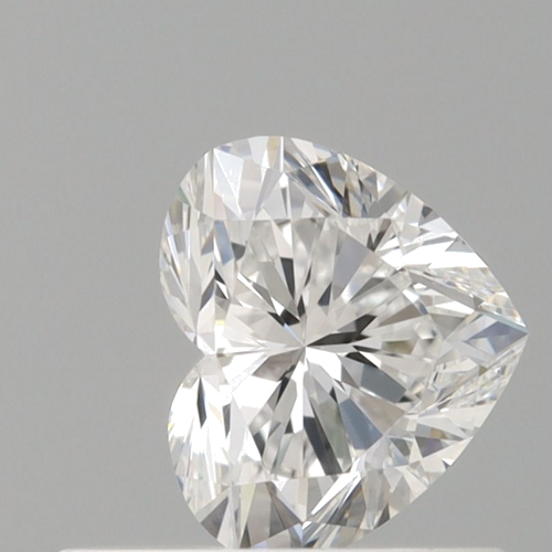 0.53 carat E-VS1 Natūralus Heart Deimantas (1)