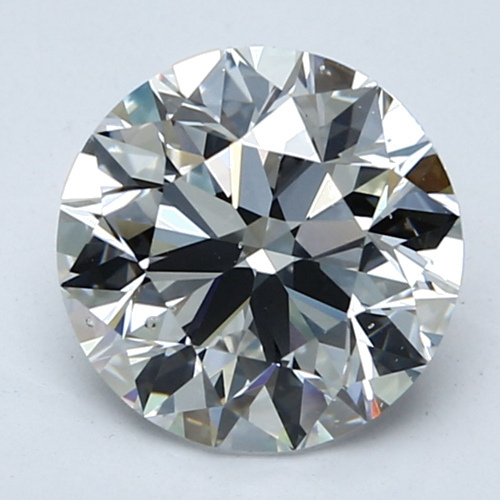 2.65 carat D-SI2 Excellent cut Natūralus Round Deimantas (1)