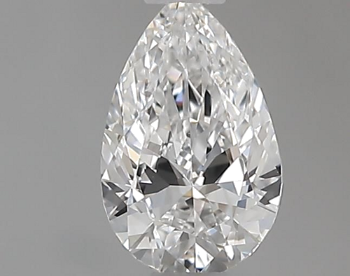 0.4 carat E-VS2 Natūralus Pear Deimantas (1)