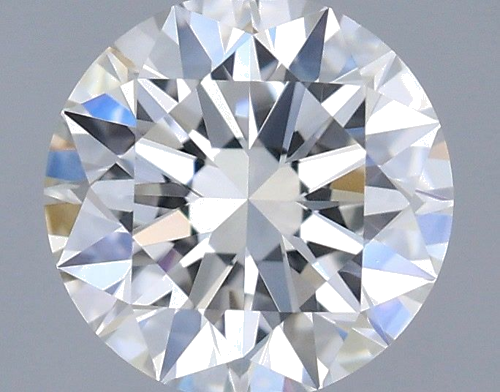 0.54 carat F-VVS1 Excellent cut Natūralus Round Deimantas (1)