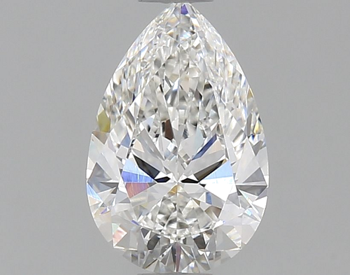 0.76 carat F-VS2 Natūralus Pear Deimantas (1)