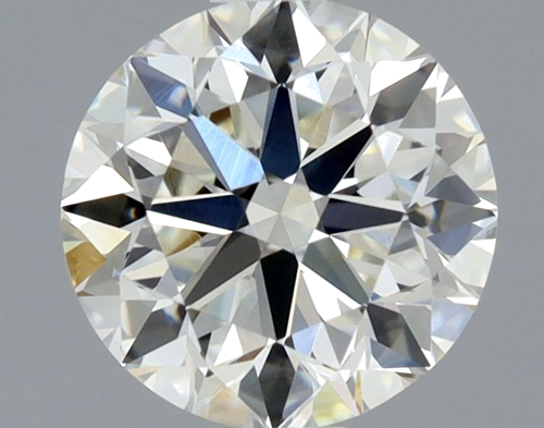 0.7 carat K-VVS2 Very Good cut Natūralus Round Deimantas (1)