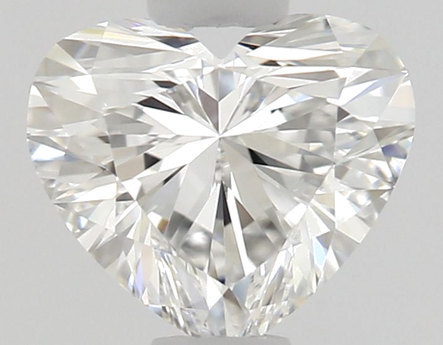 0.5 carat E-VS1 Natūralus Heart Deimantas (1)