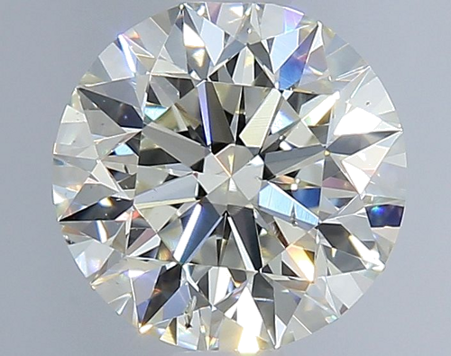 0.9 carat K-SI1 Excellent cut Natūralus Round Deimantas (1)