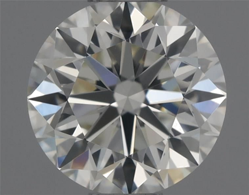 0.51 carat K-VVS1 Very Good cut Natūralus Round Deimantas (1)