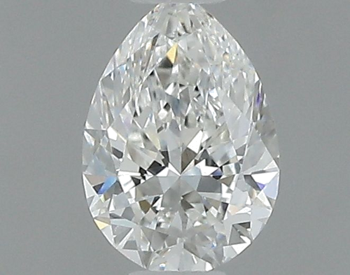 0.4 carat H-VS2 Natūralus Pear Deimantas (1)