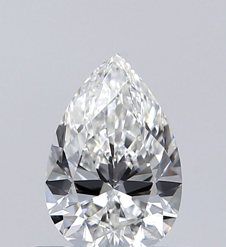 0.5 carat G-VS1 Natūralus Pear Deimantas (1)