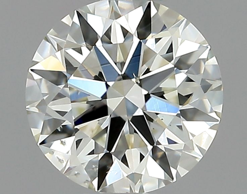 0.5 carat J-SI1 Excellent cut Natūralus Round Deimantas (1)