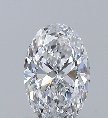 0.4 carat D-VVS2 Natūralus Oval Deimantas (1)