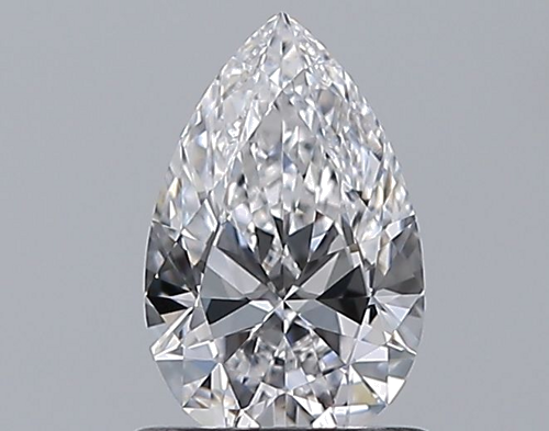 0.73 carat D-VVS2 Natūralus Pear Deimantas (1)