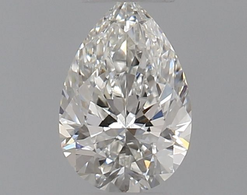 0.32 carat H-VS2 Natūralus Pear Deimantas (1)