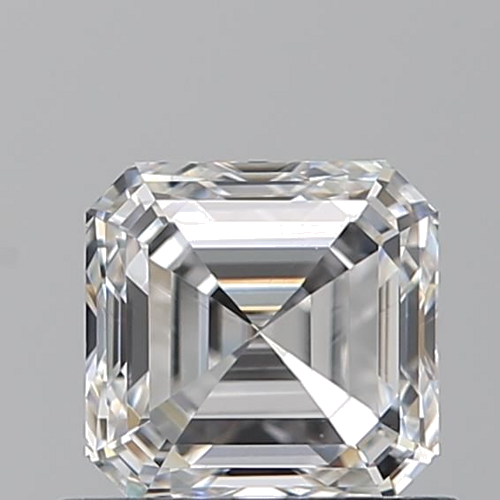 0.82 carat E-VS1 Natūralus Asscher Deimantas (1)