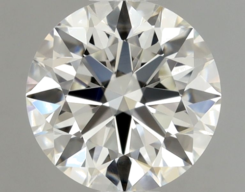 0.52 carat H-VVS1 Excellent cut Natūralus Round Deimantas (1)
