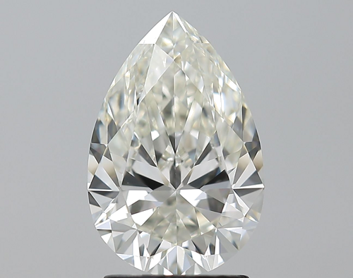 2.01 carat J-VVS2 Natūralus Pear Deimantas (1)