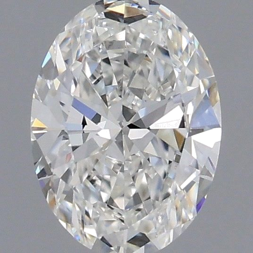 0.4 carat F-VVS1 Natūralus Oval Deimantas (1)
