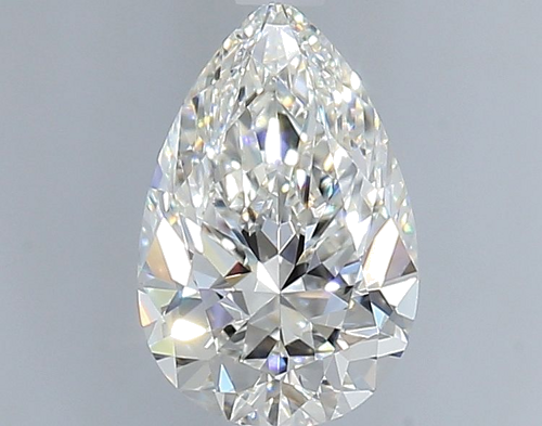 1.0 carat G-VVS1 Natūralus Pear Deimantas (1)