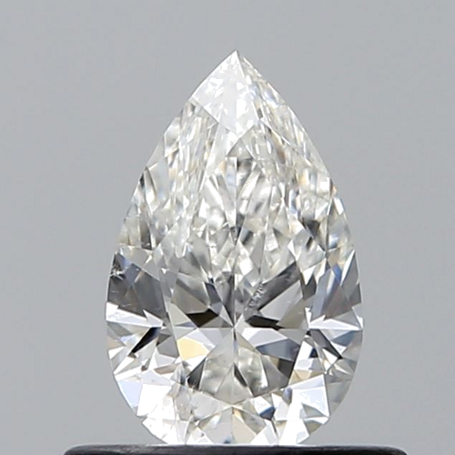 0.5 carat H-SI2 Natūralus Pear Deimantas (1)