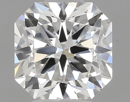 0.41 carat G-SI1 Natūralus Square Deimantas (1)