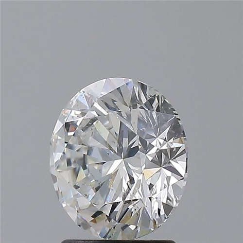 2.03 carat D-SI2 Excellent cut Natūralus Round Deimantas (1)