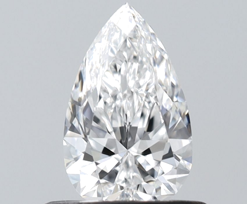 0.52 carat E-VS1 Natūralus Pear Deimantas (1)