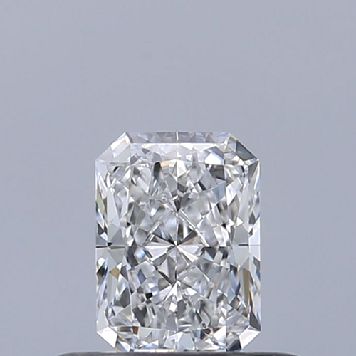 0.37 carat D-VVS2 Natūralus Radiant Deimantas (1)