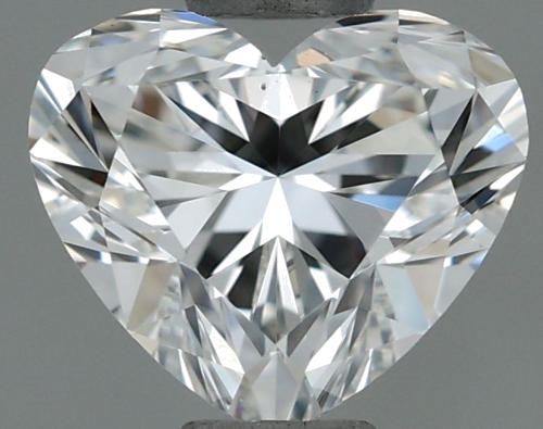 0.51 carat H-VS1 Natūralus Heart Deimantas (1)