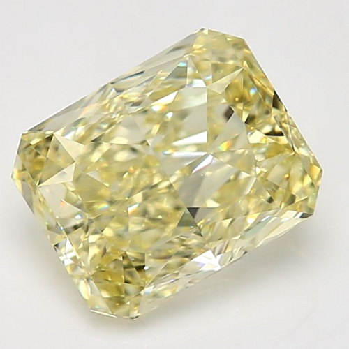 5.02 carat Fancy Yellow-VS1 Natūralus Radiant Deimantas (1)