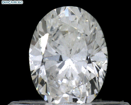 0.38 carat F-VS1 Natūralus Oval Deimantas (1)