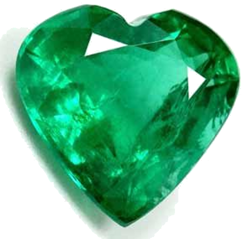 2.08 carat GREEN Heart Smaragdas (1)