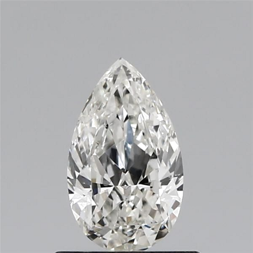 0.54 carat I-VS2 Natūralus Pear Deimantas (1)