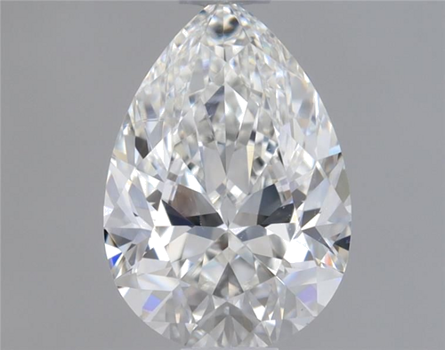 0.71 carat G-VS2 Natūralus Pear Deimantas (1)