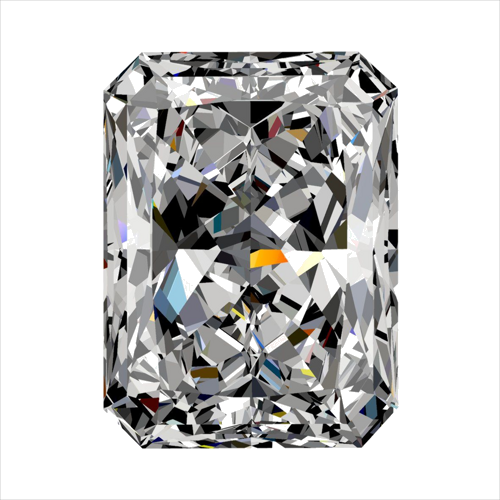 0.31 carat G-VVS1 Natūralus Radiant Deimantas (1)