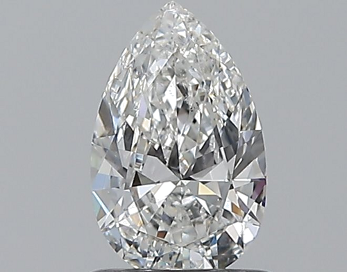 0.72 carat G-SI2 Natūralus Pear Deimantas (1)