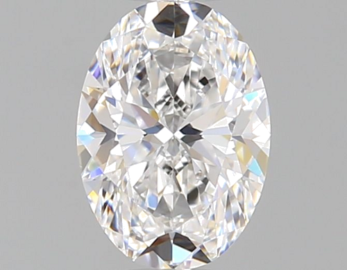 0.52 carat E-VVS2 Natūralus Oval Deimantas (1)