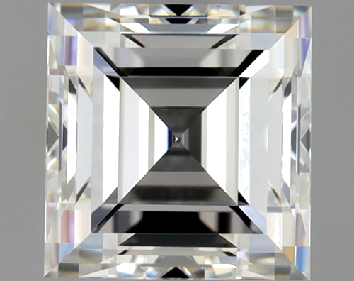 0.52 carat H-VVS2 Natūralus Square Radiant Deimantas (1)