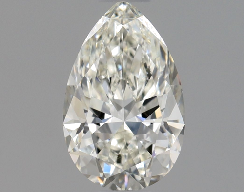 0.62 carat I-VVS2 Natūralus Pear Deimantas (1)
