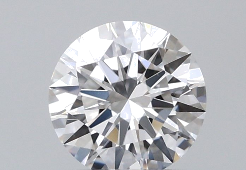 0.43 carat D-VVS2 Excellent cut Natūralus Round Deimantas (1)