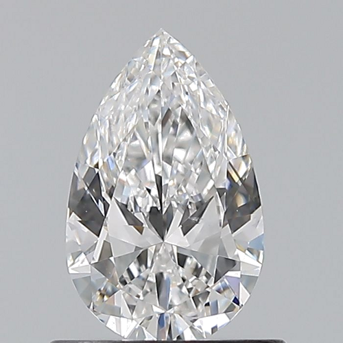 0.68 carat E-VS2 Natūralus Pear Deimantas (1)