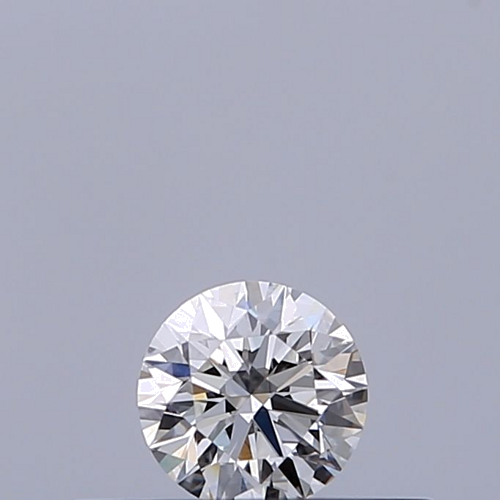 0.19 carat F-VVS1 Excellent cut Natūralus Round Deimantas (1)