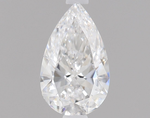 0.5 carat D-VVS2 Natūralus Pear Deimantas (1)