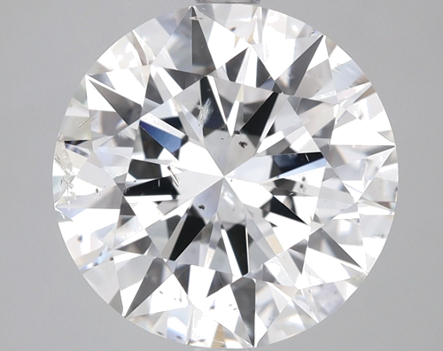 5.04 carat G-SI2 Excellent cut Natūralus Round Deimantas (1)